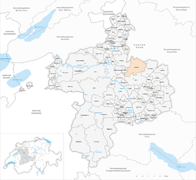 Karte von Vechigen