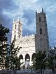 Vorderfassade der Basilika Notre-Dame de Montréal
